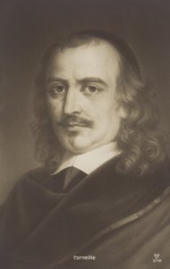 Pierre Corneille (1606-1684), fransk dramatiker (litografi) av French School
