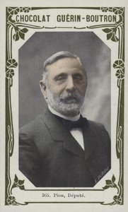 Piou, deputerad (färgad bild) av French School