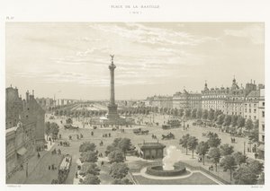 Place de la Bastille, 1878 av French School
