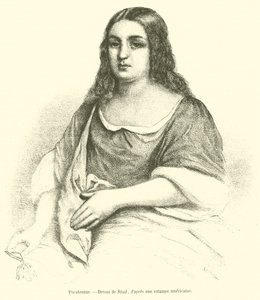 Pocahontas (gravyr) av French School