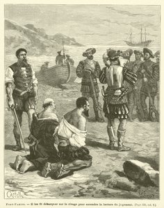 Port-Famine (gravyr) av French School