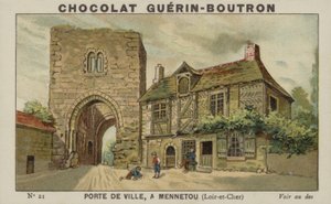 Stadsporten, i Mennetou, Loir-et-Cher av French School