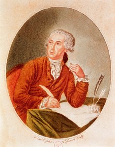 Porträtt av Antoine Laurent Lavoisier (1743-1794) av French School