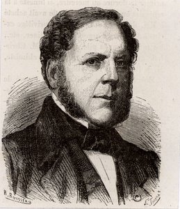 Porträtt av Charles Christofle av French School