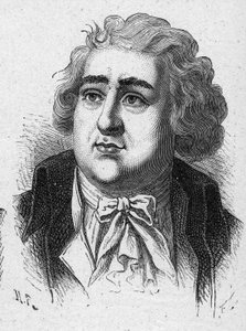 Porträtt av Charles James Fox (1749-1806), brittisk statsman. Gravyr från 1889. Privat samling. av French School
