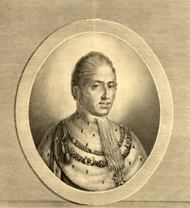 Porträtt av Karl X (1757-1826) kung av Frankrike och Navarra av French School
