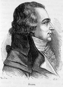 Porträtt av Claude Basire eller Bazire (1764-1794), fransk politiker - i "" L