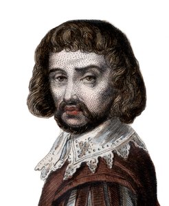Porträtt av Claude Gellee kallad Le Lorrain (1600-1682), fransk målare. av French School