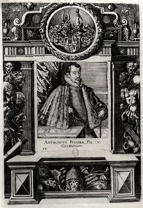 Porträtt av greve Anton Fugger (1493-1535) av French School
