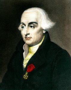 Porträtt av greve Joseph Louis de Lagrange (1736-1813), fransk matematiker. Gravyr av 1800-talets Collection Particuliere av French School