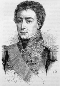 Porträtt av Duperré, amiral och Peer av Frankrike (1775 - 1846) - i "" L