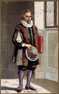 Porträtt av Francis Bacon (1561-1626), engelsk statsman och filosof. av French School