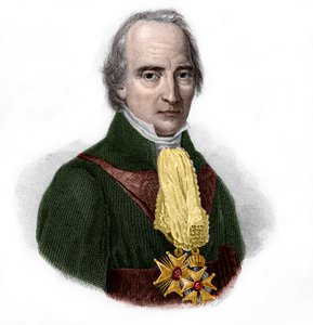 Porträtt av Francois Barbe-Marbois, markis de Barbe Marbois (1745-1837), fransk politiker.