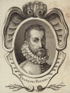 Porträtt av Frans Pourbus den yngre av French School