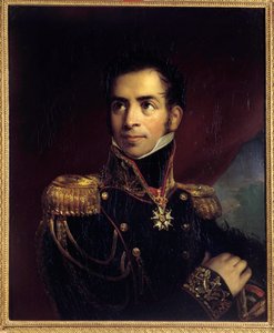 Porträtt av general Baron Gourgaud (1783-1852) Anonym målning. 1800-talet. Ile d