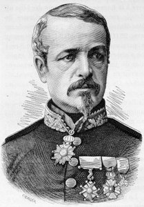 Porträtt av general Charles Auguste Frossard (1807 - 1875) - i "" L