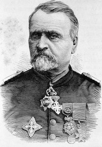 Porträtt av general Emmanuel - Félix de Wimpffen (ou Wimpfen av French School