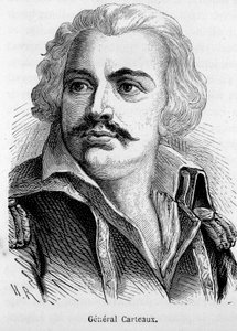 Porträtt av general Jean Francois Carteaux (1751-1813) - i "" Frankrikes historia"" av Henri Martin av French School