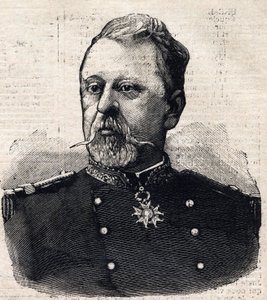 Porträtt av General Poilloue of St Mars (Saint Mars) (1832-1897) av French School