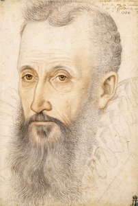 Porträtt av George Talbot, Earl of Shrewsbury, c.1582 av French School