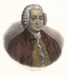 Porträtt av Guillaume Chretien (Guillaume-Chretien) av Lamoignon de Malesherbes (1721-1794), fransk magistrat. i ""Porträtt av användbara män"" av French School