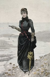 Porträtt av Gyp (Sibylle Gabrielle Marie Antoinette Riquetti de Mirabeau, grevinna av Martel de Janville) (1849-1932), fransk författare Fren av French School