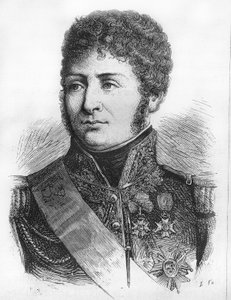 Porträtt av Henri Clarke, fransk general och politiker (hertig av Feltre 1809 av French School