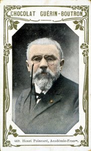 Porträtt av Henri Poincaré av French School
