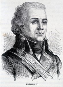 Porträtt av Jacques François Coquille dit Dugommier, fransk general (1738 -1794) - i "" L