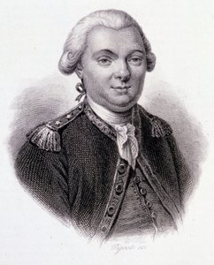 Porträtt av Jean-Francois Galaup, Comte de La Perouse (Jean Francois Laperouse av French School
