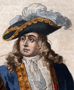 Porträtt av Jean Bart (1650-1702), fransk korsar. av French School