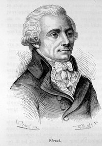 Porträtt av Jean Feraud (eller Ferraud), fransk politiker (1764-1795) - i "" L