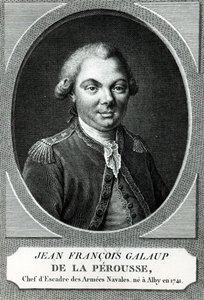 Porträtt av Jean Francois Galaup de la Perouse (1741-88) av French School