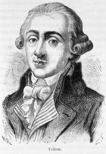 Porträtt av Jean Lambert (Jean-Lambert) Tallian, fransk politiker (1767-1820) - i "" L