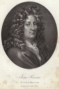 Porträtt av Jean Racine av French School