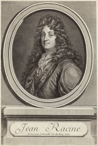 Porträtt av Jean Racine av French School