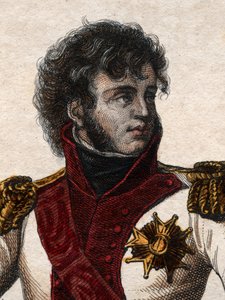 Porträtt av Joachim Murat (1767-1815), marskalk av Frankrike och storamiral. av French School