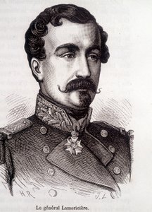 Porträtt av Lamoricière, fransk general och politiker (1806 - 1865) av French School