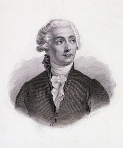 Porträtt av Lavoisier av French School