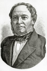 Porträtt av Louie Hachette, 1893 av French School