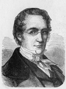 Porträtt av Louis-Joseph Gay-Lussac (Louis Joseph Gay Lussac) (1778 - 1850) - i "" Album of Science; berömda forskare; Stora upptäckter””” 1896. av French School