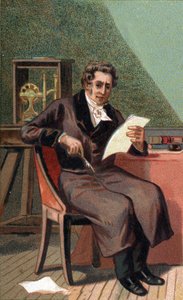 Porträtt av Louis Jacques Thenard (1777 - 1857), fransk kemist. av French School