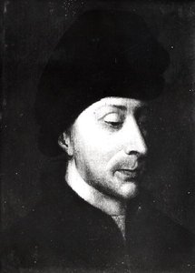Porträtt av Ludvig av Frankrike (1372-1407) hertig av Orleans, ca 1420