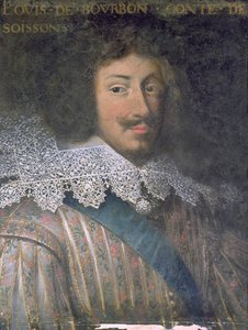 Porträtt av Ludvig av Bourbon (1604-41) greve av Soissons
