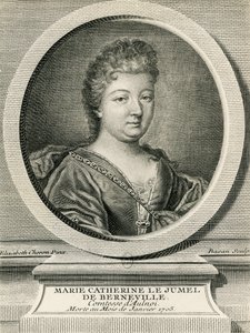 Porträtt av Marie Catherine Le Jumel de Barneville av French School