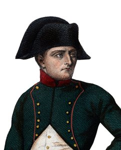 Porträtt av Napoleon Bonaparte (1768-1821) som förste konsul. av French School