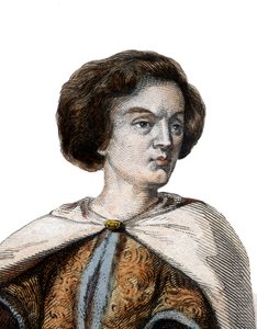 Porträtt av Peter Abelard (Pierre Abailard) (Pierre Abeilard) (1079-1142), fransk skolastisk filosof, teolog och logiker. av French School