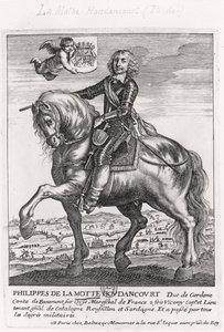 Porträtt av Philippe de La Mothe Houdancourt (1605-57) av French School
