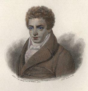 Porträtt av Robert Fulton (1765-1815), amerikansk ingenjör. I "" Porträtt av användbara män"" av French School