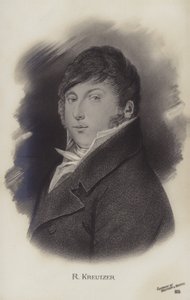 Porträtt av Rodolphe Kreutzer av French School